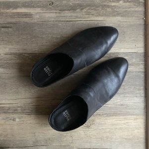Eileen Fisher Leather Mule Slides